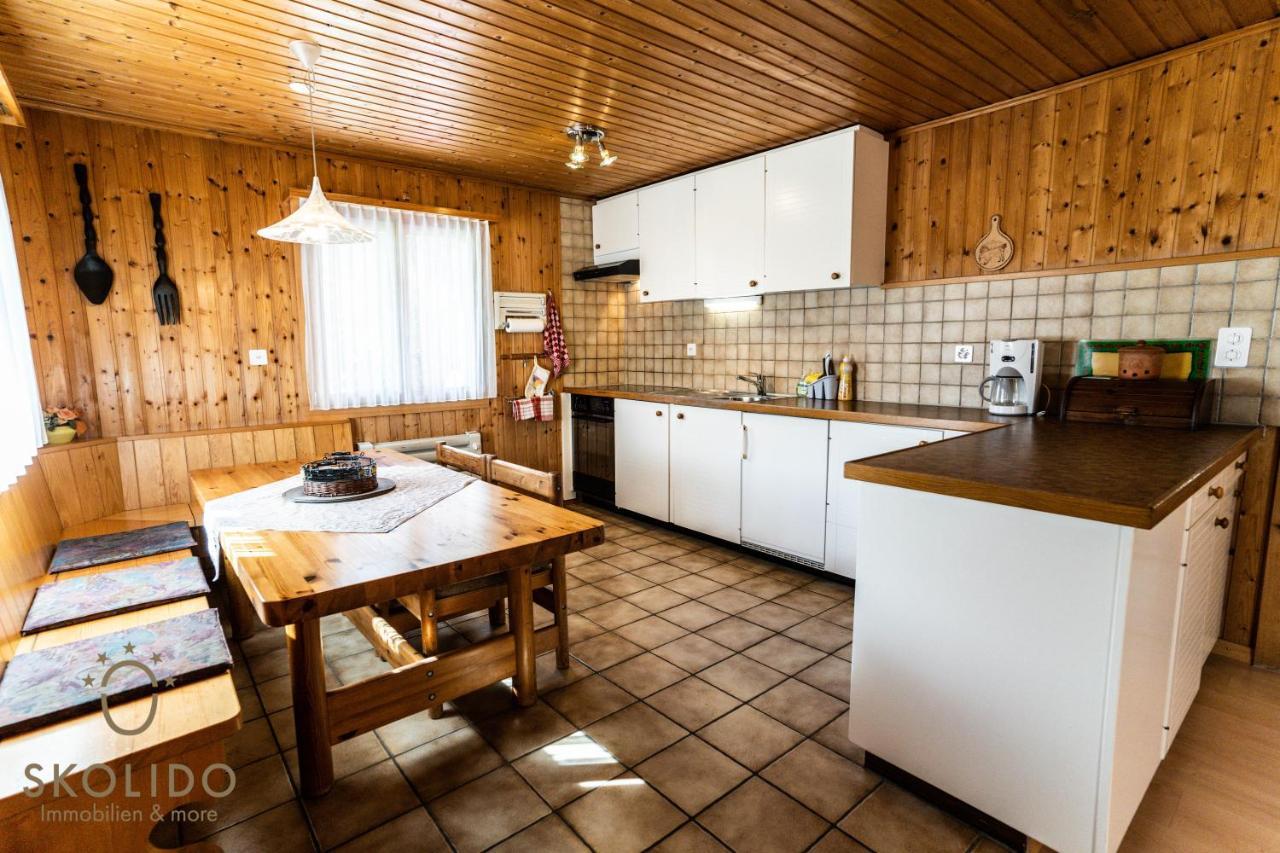 Haus Birchi, Fiesch 3.5-Zimmerwohnung Birchi Exterior photo